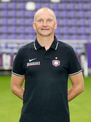 Team presentation Erz Aue Fussball 2 Bundesliga Team manager Thomas Romeyke FC Erzgebirge Aue 2 Bundesliga, portrait date 2020 2021 , Aue, 22 08 2020, Erzgebirgsstadion, football ,