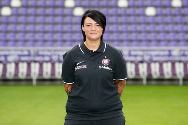 Team presentation Erz Aue football 2 Bundesliga Physiotherapist Marie Koch FC Erzgebirge Aue 2 Bundesliga, portrait appointment 2020 2021 , Aue, 22 08 2020, Erzgebirgsstadion, football ,