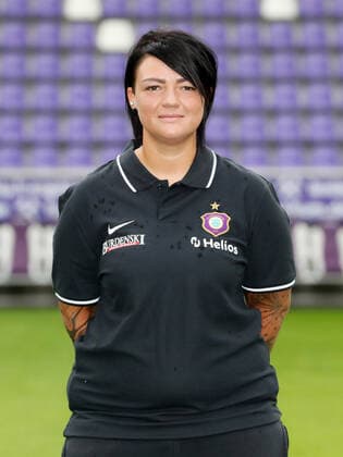 Team presentation Erz Aue football 2 Bundesliga Physiotherapist Marie Koch FC Erzgebirge Aue 2 Bundesliga, portrait appointment 2020 2021 , Aue, 22 08 2020, Erzgebirgsstadion, football ,