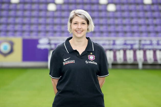 Team presentation Erz Aue football 2 Bundesliga Team doctor Michaela Ortlepp FC Erzgebirge Aue 2 Bundesliga, portrait appointment 2020 2021 , Aue, 22 08 2020, Erzgebirgsstadion, football ,
