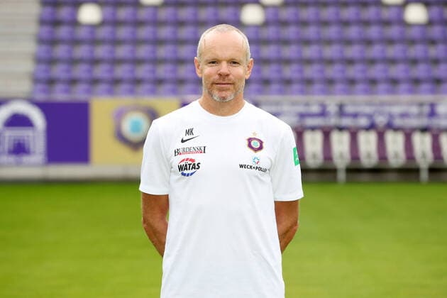 Team presentation Erz Aue football 2 Bundesliga fitness coach Marco fights fights FC Erzgebirge Aue 2 Bundesliga, portrait appointment 2020 2021 , Aue, 22 08 2020, Erzgebirgsstadion, football ,