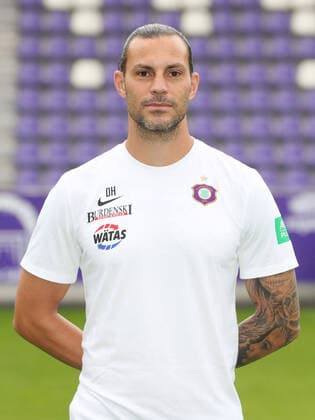 Team presentation Erz Aue Aue football 2 Bundesliga goalkeeper coach Daniel Haas FC Erzgebirge Aue 2 Bundesliga, portrait appointment 2020 2021 , Aue, 22 08 2020, Erzgebirgsstadion, football ,