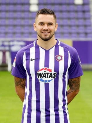 Team presentation Erz Aue Fussball 2 Bundesliga Pascal Testroet FC Erzgebirge Aue 2 Bundesliga, portrait date 2020 2021 , Aue, 22 08 2020, Erzgebirgsstadion, football ,