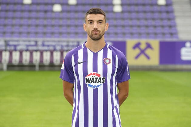 Team presentation Erz Aue football 2 Bundesliga Ognjen Gnjatic FC Erzgebirge Aue 2 Bundesliga, portrait date 2020 2021 , Aue, 22 08 2020, Erzgebirgsstadion, football ,