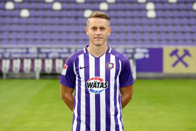 Teampraesentation Erz Aue Fussball 2 Bundesliga Sascha Härtel Haertel FC Erzgebirge Aue 2 Bundesliga, portrait date 2020 2021 , Aue, 22 08 2020, Erzgebirgsstadion, football ,