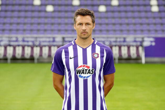 Team presentation Erz Aue Fussball 2 Bundesliga Sören Gonther FC Erzgebirge Aue 2 Bundesliga, portrait date 2020 2021 , Aue, 22 08 2020, Erzgebirgsstadion, football ,