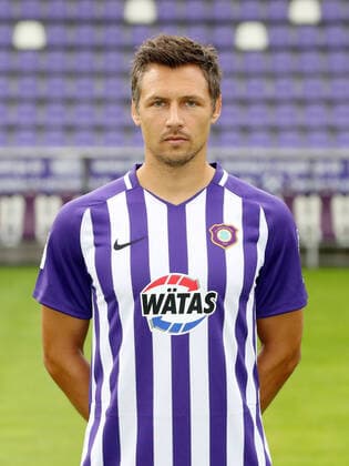 Team presentation Erz Aue Fussball 2 Bundesliga Sören Gonther FC Erzgebirge Aue 2 Bundesliga, portrait date 2020 2021 , Aue, 22 08 2020, Erzgebirgsstadion, football ,