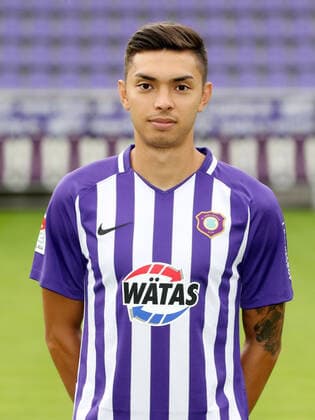 Team presentation Erz Aue Fussball 2 Bundesliga John Patrick Strauss Strauss FC Erzgebirge Aue 2 Bundesliga, portrait date 2020 2021 , Aue, 22 08 2020, Erzgebirgsstadion, football ,