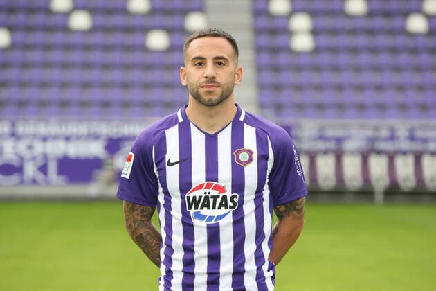 Team presentation Erz Aue football 2 Bundesliga Calogero Rizzuto FC Erzgebirge Aue 2 Bundesliga, portrait date 2020 2021 , Aue, 22 08 2020, Erzgebirgsstadion, football ,