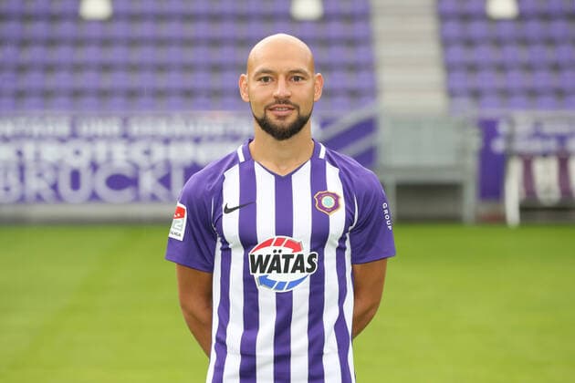 Team presentation Erz Aue Fussball 2 Bundesliga Philipp Riese FC Erzgebirge Aue 2 Bundesliga, portrait date 2020 2021 , Aue, 22 08 2020, Erzgebirgsstadion, football ,
