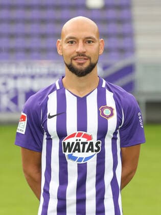 Team presentation Erz Aue Fussball 2 Bundesliga Philipp Riese FC Erzgebirge Aue 2 Bundesliga, portrait date 2020 2021 , Aue, 22 08 2020, Erzgebirgsstadion, football ,