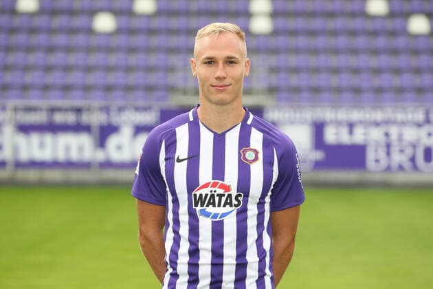 Team presentation Erz Aue Fussball 2 Bundesliga Florian Krüger Krueger FC Erzgebirge Aue 2 Bundesliga, portrait appointment 2020 2021 , Aue, 22 08 2020, Erzgebirgsstadion, football ,
