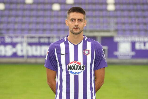 Team presentation Erz Aue football 2 Bundesliga Dimitrij Nazarov FC Erzgebirge Aue 2 Bundesliga, portrait appointment 2020 2021 , Aue, 22 08 2020, Erzgebirgsstadion, football ,