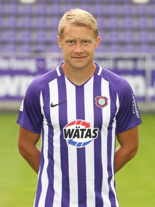 Team presentation Erz Aue Fussball 2 Bundesliga Jan Hochscheidt FC Erzgebirge Aue 2 Bundesliga, portrait date 2020 2021 , Aue, 22 08 2020, Erzgebirgsstadion, football ,