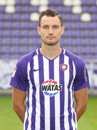 Team presentation Erz Aue Fussball 2 Bundesliga Florian Ballas FC Erzgebirge Aue 2 Bundesliga, portrait date 2020 2021 , Aue, 22 08 2020, Erzgebirgsstadion, football ,