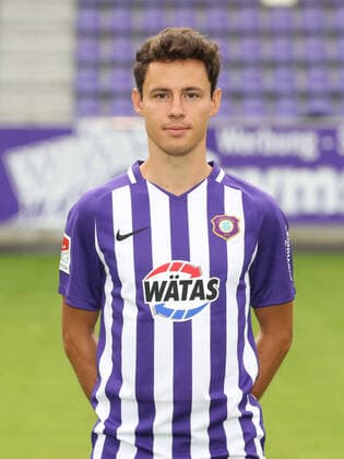 Team presentation Erz Aue Fussball 2 Bundesliga Clemens Fandrich FC Erzgebirge Aue 2 Bundesliga, portrait date 2020 2021 , Aue, 22 08 2020, Erzgebirgsstadion, football ,