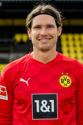 Borussia Dortmund 2020 Goalkeeper Marwin Hitz Borussia Dortmund 1 BL, portrait date 2020 2021 Photo Alexandre Simoes BVB via TEAM2sportphoto Dortmund Nordrhein Westfalen Germany Poolfoto TEAM2sportphoto ,EDITORIAL USE ONLY