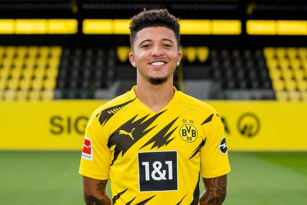 Borussia Dortmund 2020 Jadon Sancho Borussia Dortmund 1 BL, portrait date 2020 2021 photo Alexandre Simoes BVB via TEAM2sportphoto Dortmund Nordrhein Westfalen Germany Poolfoto TEAM2sportphoto ,EDITORIAL USE ONLY