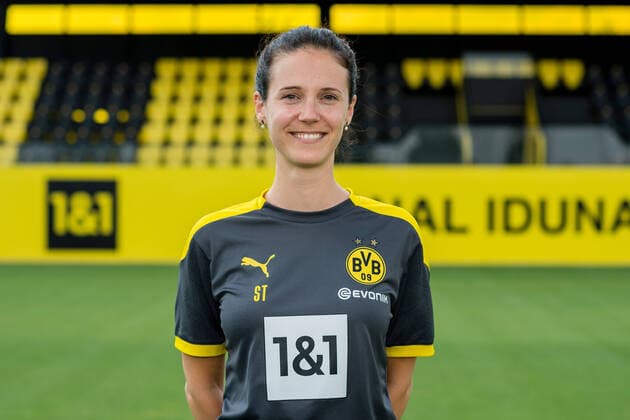 Official team photo appointment Borussia Dortmund 2020 Physiotherapist Swantje Thomssen Borussia Dortmund 1 BL, portrait appointment 2020 2021 Photo Alexandre Simoes BVB via TEAM2sportphoto Dortmund Nordrhein Westfalen Germany Poolfoto TEAM2sportphoto ,EDITORIAL USE ONLY