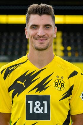 Borussia Dortmund 2020 Thomas Meunier Borussia Dortmund 1 BL, portrait date 2020 2021 photo Alexandre Simoes BVB via TEAM2sportphoto Dortmund Nordrhein Westfalen Germany Poolfoto TEAM2sportphoto ,EDITORIAL USE ONLY