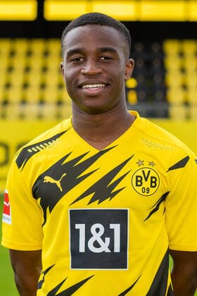 Borussia Dortmund 2020 Youssoufa Moukoko Borussia Dortmund 1 BL, portrait date 2020 2021 photo Alexandre Simoes BVB via TEAM2sportphoto Dortmund Nordrhein Westfalen Germany Poolfoto TEAM2sportphoto ,EDITORIAL USE ONLY