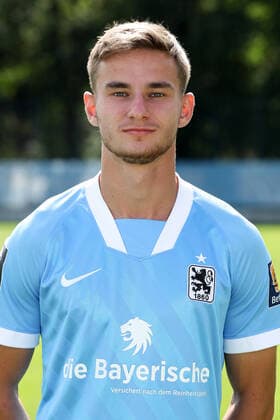25 08 2020, Soccer 3 Bundesliga, TSV 1860 Munich Portrait photos 25 08 2020, Soccer 3 Bundesliga 2020 2021, TSV 1860 Munich, Portrait appointment at Grünwalderstrasse Niklas Lang TSV 1860 Munich Munich Germany Poolfoto sampics Matzke Pool via MiS ,EDITORIAL USE ONLY
