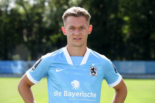 25 08 2020, Soccer 3 Bundesliga, TSV 1860 Munich Portrait photos 25 08 2020, Soccer 3 Bundesliga 2020 2021, TSV 1860 Munich, Portrait date at Grünwalderstrasse Erik Tallig TSV 1860 Munich Munich Germany Poolfoto sampics Matzke Pool via MiS ,EDITORIAL USE ONLY