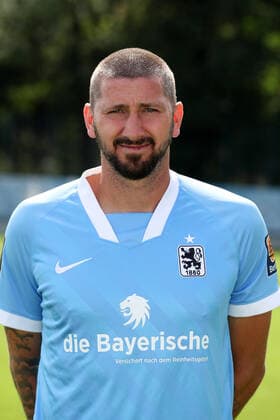 25 08 2020, Soccer 3 Bundesliga, TSV 1860 Munich Portrait photos 25 08 2020, Soccer 3 Bundesliga 2020 2021, TSV 1860 Munich, Portrait date at Grünwalderstrasse Sascha Mölders TSV 1860 Munich Munich Germany Poolfoto sampics Matzke Pool via MiS ,EDITORIAL USE ONLY