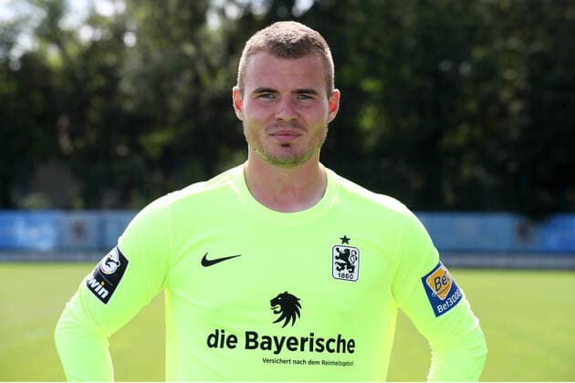25 08 2020, Soccer 3 Bundesliga, TSV 1860 Munich Portrait photos 25 08 2020, Soccer 3 Bundesliga 2020 2021, TSV 1860 Munich, Portrait date at Grünwalderstrasse Goalie György Szekely TSV 1860 Munich Munich Germany Poolfoto sampics Matzke Pool via MiS ,EDITORIAL USE ONLY