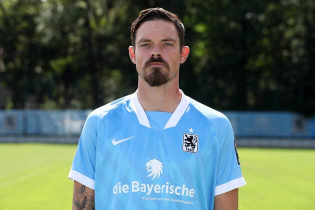 25 08 2020, Soccer 3 Bundesliga, TSV 1860 Munich Portrait photos n25 08 2020, Soccer 3 Bundesliga 2020 2021, TSV 1860 Munich, Portrait date at Grünwalderstrasse Dennis Erdmann TSV 1860 Munich Munich Germany Poolfoto sampics Matzke Pool via MiS ,EDITORIAL USE ONLY