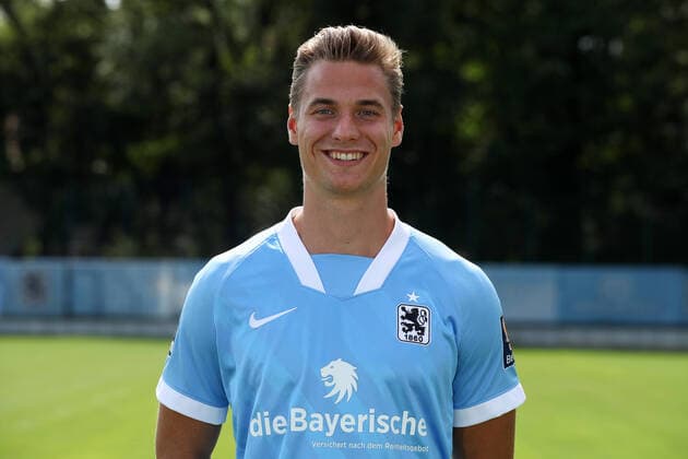 25 08 2020, Soccer 3 Bundesliga, TSV 1860 Munich Portrait photos 25 08 2020, Soccer 3 Bundesliga 2020 2021, TSV 1860 Munich, Portrait date at Grünwalderstrasse Dennis Dressel TSV 1860 Munich Munich Germany Poolfoto sampics Matzke Pool via MiS ,EDITORIAL USE ONLY
