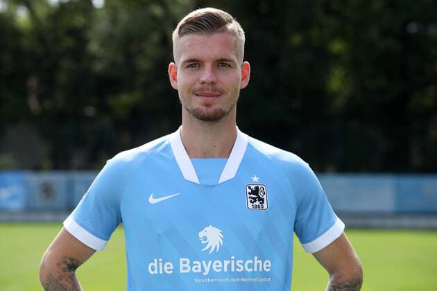 25 08 2020, Soccer 3 Bundesliga, TSV 1860 Munich Portrait photos 25 08 2020, Soccer 3 Bundesliga 2020 2021, TSV 1860 Munich, Portrait date at Grünwalderstrasse Daniel Wein 1860 Munich Munich Germany Poolfoto sampics Matzke Pool via MiS ,EDITORIAL USE ONLY