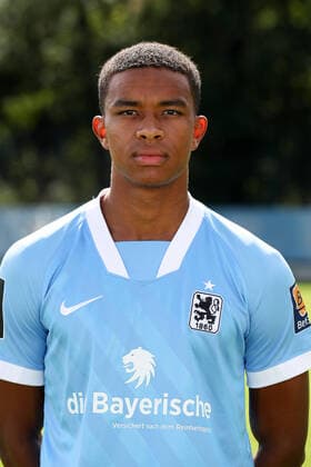 25 08 2020, Soccer 3 Bundesliga, TSV 1860 Munich Portrait photos 25 08 2020, Soccer 3 Bundesliga 2020 2021, TSV 1860 Munich, Portrait date at Grünwalderstrasse Ahanna Agbowo TSV 1860 Munich Munich Germany Poolfoto sampics Matzke Pool via MiS ,EDITORIAL USE ONLY