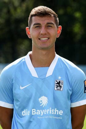 25 08 2020, Soccer 3 Bundesliga, TSV 1860 Munich Portrait photos 25 08 2020, Soccer 3 Bundesliga 2020 2021, TSV 1860 Munich, Portrait date at Grünwalderstrasse Semi Belkahia TSV 1860 Munich Munich Germany Poolfoto sampics Matzke Pool via MiS ,EDITORIAL USE ONLY