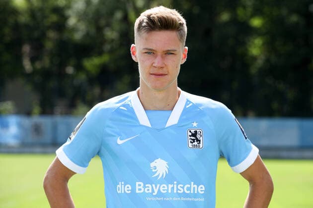 25 08 2020, Soccer 3 Bundesliga, TSV 1860 Munich Portrait photos 25 08 2020, Soccer 3 Bundesliga 2020 2021, TSV 1860 Munich, Portrait date at Grünwalderstrasse Marco Mannhardt TSV 1860 Munich Munich Germany Poolfoto sampics Matzke Pool via MiS ,EDITORIAL USE ONLY