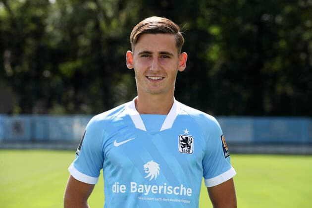 25 08 2020, Soccer 3 Bundesliga, TSV 1860 Munich Portrait photos 25 08 2020, Soccer 3 Bundesliga 2020 2021, TSV 1860 Munich, Portrait date at Grünwalderstrasse Milos Cocic TSV 1860 Munich Munich Germany Poolfoto sampics Matzke Pool via MiS ,EDITORIAL USE ONLY