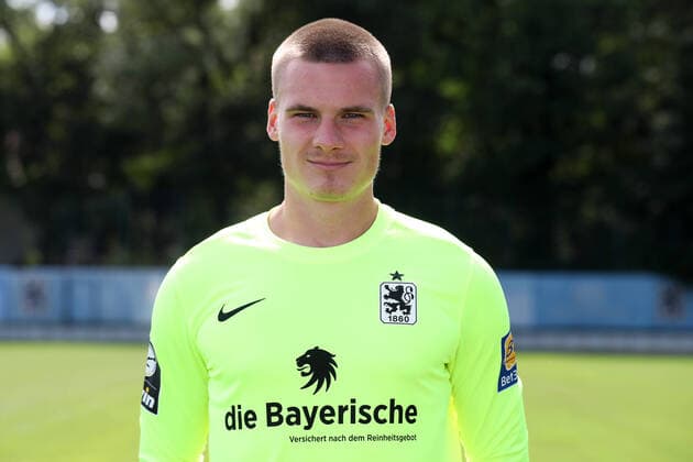 25 08 2020, Soccer 3 Bundesliga, TSV 1860 Munich Portrait photos 25 08 2020, Soccer 3 Bundesliga 2020 2021, TSV 1860 Munich, Portrait date at Grünwalderstrasse Goalie Tom Kretzschmar 1860 Munich Munich Germany Poolfoto sampics Matzke Pool via MiS ,EDITORIAL USE ONLY