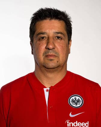 Football 1 Bundesliga, Eintracht Frankfurt Photo shoot 11 08 2020, , Football 1 Bundesliga, Eintracht Frankfurt Photo shoot 1 BL Porträttermin 2020 2021, emspor, v l Co-Trainer Christian Peintinger Eintracht Frankfurt Frankfurt am Main Deutsche Bank Park Hessen Germany DE Poolfoto Rappl Eintracht Frankfurt ,EDITORIAL USE ONLY