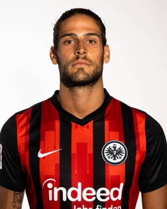 Football 1 Bundesliga, Eintracht Frankfurt Photo shoot 11 08 2020, , Football 1 Bundesliga, Eintracht Frankfurt Photo shoot 1 BL Porträttermin 2020 2021, emspor, v l Goncalo Paciencia Eintracht Frankfurt am Main Deutsche Bank Park Hessen Germany DE Poolfoto Rappl Eintracht Frankfurt ,EDITORIAL USE ONLY