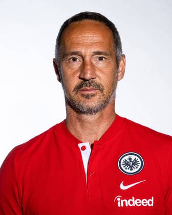 Football 1 Bundesliga, Eintracht Frankfurt Photo shoot 11 08 2020, , Football 1 Bundesliga, Eintracht Frankfurt Photo shoot 1 BL Porträttermin 2020 2021, emspor, v l Trainer Adolf Adi Huetter Eintracht Frankfurt Frankfurt am Main Deutsche Bank Park Hessen Germany DE Poolfoto Rappl Eintracht Frankfurt ,EDITORIAL USE ONLY