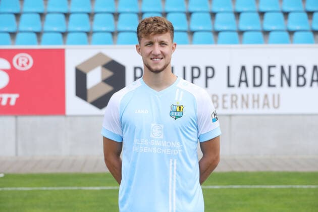 Team presentation Chemnitz 27 08 2020 Tim Campulka Chemnitzer FC Regionalliga NordOst, portrait date 2020 2021 , Chemnitz, 27 08 2020, Stadium at Gellertstrasse, Soccer ,