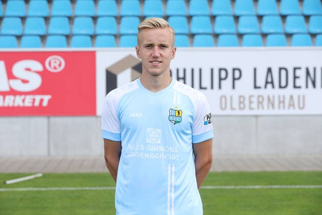 Team presentation Chemnitz 27 08 2020 Alexander Dartsch Chemnitzer FC Regionalliga NordOst, portrait date 2020 2021 , Chemnitz, 27 08 2020, Stadium at Gellertstrasse, Soccer ,
