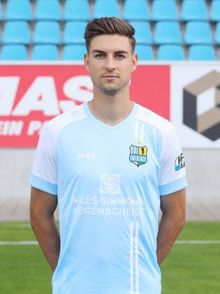 Team presentation Chemnitz 27 08 2020 Danny Breitfelder Chemnitzer FC Regionalliga NordOst, portrait date 2020 2021 , Chemnitz, 27 08 2020, Stadium at Gellertstrasse, Soccer ,
