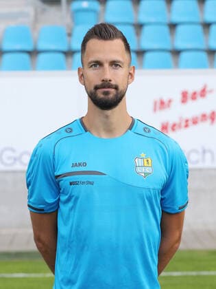 Teampraesentation Chemnitz 27 08 2020 Physiotherapist Florian Brabant Chemnitzer FC Regionalliga NordOst, portrait appointment 2020 2021 , Chemnitz, 27 08 2020, Stadium at Gellertstrasse, Football ,