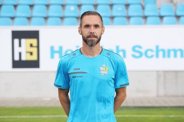 Teampraesentation Chemnitz 27 08 2020 Co-Coach Christian Tiffert Chemnitzer FC Regionalliga NordOst, portrait date 2020 2021 , Chemnitz, 27 08 2020, Stadium at Gellertstrasse, Soccer ,