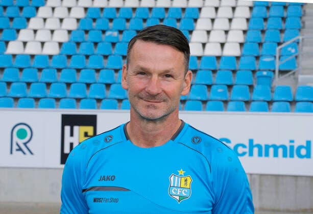 CFC team photo 27 08 2020 Chemnitz, sports, stadium at Gellertstrasse, soccer, regional league northeast, CFC team photo of the season 2020 2021 Team Manager Torsten Bittermann Chemnitz Sachsen BRD