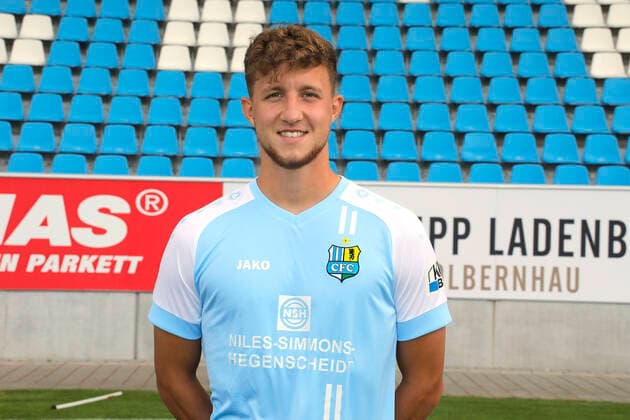 CFC team photo 27 08 2020 Chemnitz, sports, stadium at Gellertstrasse, soccer, Regionalliga Nordost, CFC team photo of the season 2020 2021 Tim Campulka Chemnitz Saxony Germany