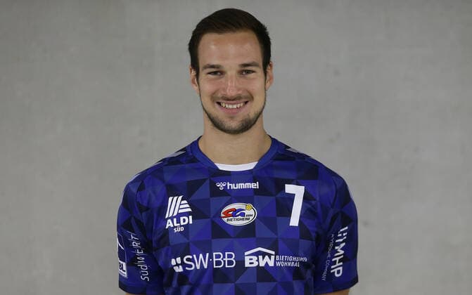 Bietigheim , Handball photo session SG BBM Bietigheim , Dominik Claus