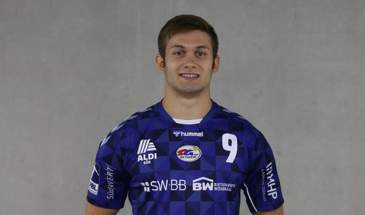 Bietigheim , Handball photo session SG BBM Bietigheim , Max Öhler