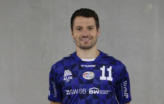 Bietigheim , Handball photo session SG BBM Bietigheim , Christian Schäfer